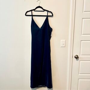 Velvet Blue Old Navy Dress